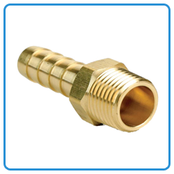 Brass Hose Nipple Male