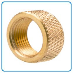 Brass Knurled Nut