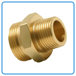 Brass Reducing Hex Nipple